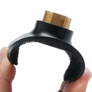 LOZLIN 4" (100mm) Flexible Rubber Grinding Disc - Self-Adhesive Bendable Head for Marble & Granite - High-Quality Abrasive Wheel for Surface Polishing