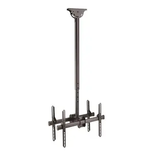 Startech FPCEILBTB 3.5 ft. to 5 ft. Dual Create Impressive Digital Signage with this Back to Back Ceiling TV Mount