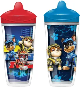 Playtex Baby - The Mighty Movie Paw Patrol LIMITED EDITION Stage 3 Sipsters Insulated Cups - BLUE & RED