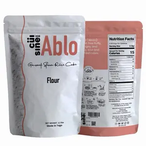 Cuisine228 Ablo Mix – Authentic West African Steamed Dumpling Flour Blend, Gluten-Free, No Preservatives, Easy to Prepare Traditional Ablo Cakes