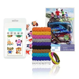 Mosquito Repellent Bundle - DEET-Free Plant-Based Patches with Smiley Face Designs for Family Camping & Outdoor Activities