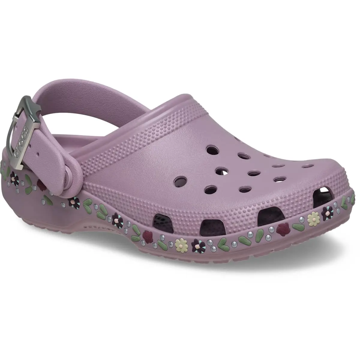 Crocs Adult Classic Metallic Buckle Clogs Crocs Adult Classic Metallic Buckle Clogs