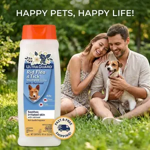Oatmeal Flea & Tick Dog Shampoo – Soothing Skin Relief & Protection | 18 oz