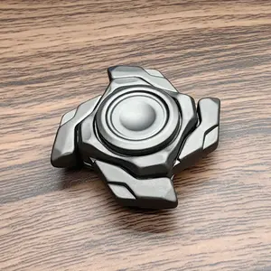 Metal Fidget Spinner Toy for Adults, Stress Relief Hand Twister, Unique Finger Spinning Mini Gyroscope, Work and Home Use Novelty Tool, Stress Relief Fidgeting, Stress Relief Gadgets