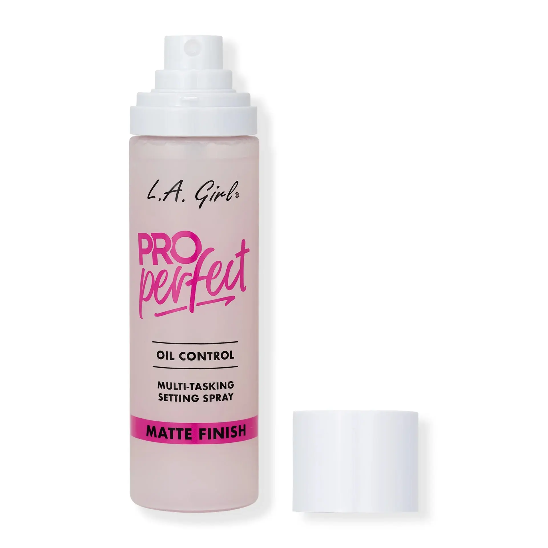 L.A. Girl Pro Perfect Long-Wear Setting Spray Oil Control Matte Finish Multi-Tasking Makeup Spray 3.55 FL. OZ. for Long Lasting Matte Finish & Soft Focus Effect Pore Blurring Hydrate Moisture Moisturizer