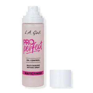 L.A. Girl Pro Perfect Long-Wear Setting Spray Oil Control Matte Finish Multi-Tasking Makeup Spray 3.55 FL. OZ. for Long Lasting Matte Finish & Soft Focus Effect Pore Blurring Hydrate Moisture Moisturizer