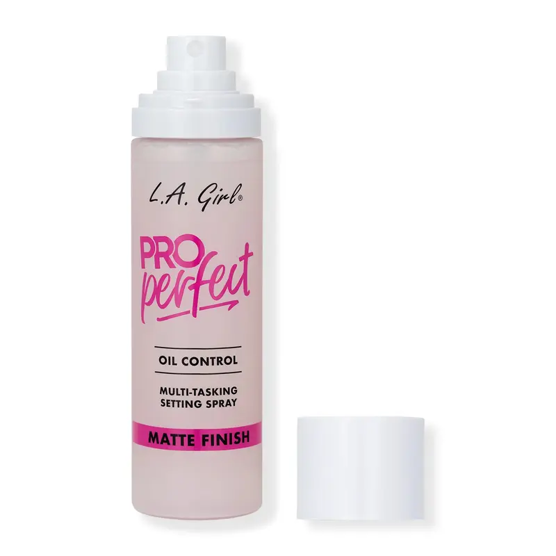 L.A. Girl Pro Perfect Long-Wear Setting Spray Oil Control Matte Finish Multi-Tasking Makeup Spray 3.55 FL. OZ. for Long Lasting Matte Finish & Soft Focus Effect Pore Blurring Hydrate Moisture Moisturizer