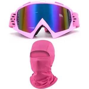 ATV Goggles with Balaclava face Mask for Men Women and Youth, Dirt Bike Motorcycle Motocross Riding Ski Goggles