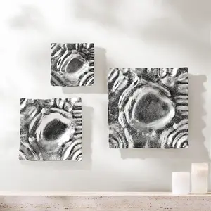 Z Gallerie Cascade Wall Art - Set of 3 Modern Abstract Art Decoration