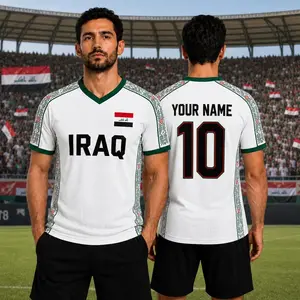 Personalized Iraq Soccer Jersey 2026 Custom Your Name And Number, Iraq Football Shirt 2026, Iraqi Fan Apparel, The Big Tournament 2026 Inspired