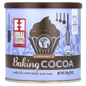 Equal Exchange Organic Baking Cocoa, 8 oz (224 g)