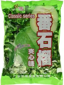 HONGYUAN Candy- Guava Lychee Pineapple Strawberry Grape Orange Peach Flavor Classic Sweet Candy Snack 350g Bonbon Natural