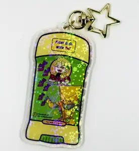 Holographic Dio(dorant) Acrylic Keychain