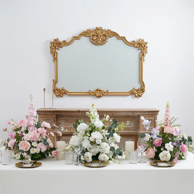 Silk Floral Ball Table Centerpieces, A8212 Wedding Home Decor Flower Arrangement