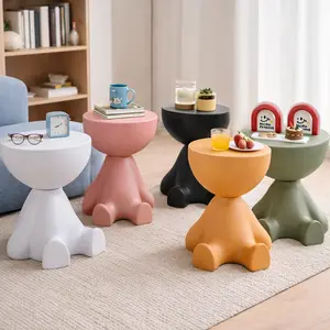 2-Pack Octopus Side Tables – Cute Modern Accent Stools for Small Spaces, for Living Room & Bedroom