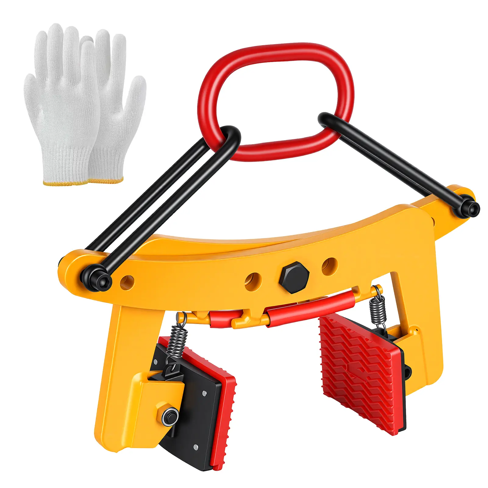 Granite Slab Lifting Clamps, 770LBS Vertical Stone Lifting Clamps, Heavy Duty Stone Carrying Clamps for Lifting Transporting Concrete Block Granite Slab Stone Slab, 2-4-6 inch Opening Size