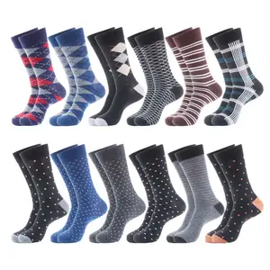 Vincent Di Mani Men’s 12-Pair Assorted Dress Socks – Modern Styles Pack