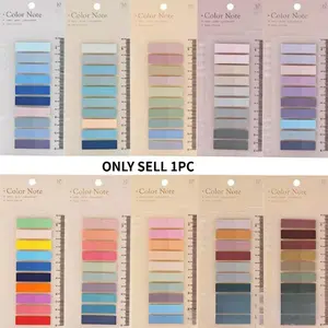 200 Colorful Pet Stickers, Reusable Sticky Notes, Sticky Labels, Semi-Transparent Bookmarks, Self-Stick Page Markers, Removable Dividers Tabs, Office Supplies, Gift Idea, Index Tabs