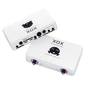 XOX P10 USB Audio Interface for live Streaming, Recording and Podcasting Studio Quality Recording with Software pannel