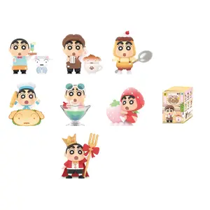【TOPTOY】 CRAYON SHINCHAN Delicious Kasukabe Series Figures Blind Box-Perfect Gift, Unique HolidayHome & Office Decorations, Mothersday Gift
