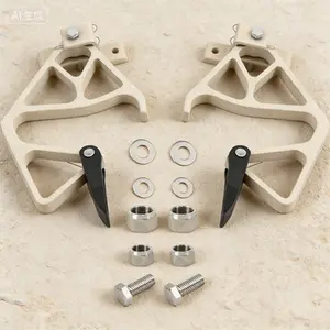 Replacement Rung Lock Kit for Extension Ladders - Secure Ladder Locking System - Compatible with 28-11 Rung Models - Durable Aluminum Construction - Easy to Install Ladder Accessory