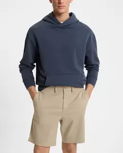 Express 8" Comfort Waist Hyper Stretch Slim Chino Shorts