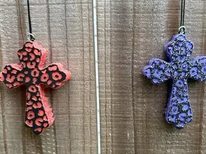 Cheetah Print Cross Freshie