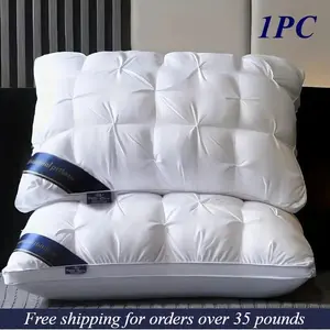 3D Premium Memory Foam Pillow, 1 Count Soft Skin-friendly Texture Pillow, Neck Support Pillow, Perfect Gift for Comfortable Sleep