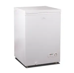Commercial Cool 3.5 Cu. Ft. Chest Freezer, Deep Freezer Holds Up To 122 Lbs. of Frozen Food, Removable Storage Basket, Mechanical Temperature Control, Manual Defrost, R600a Refrigerant, CCF35WA, White