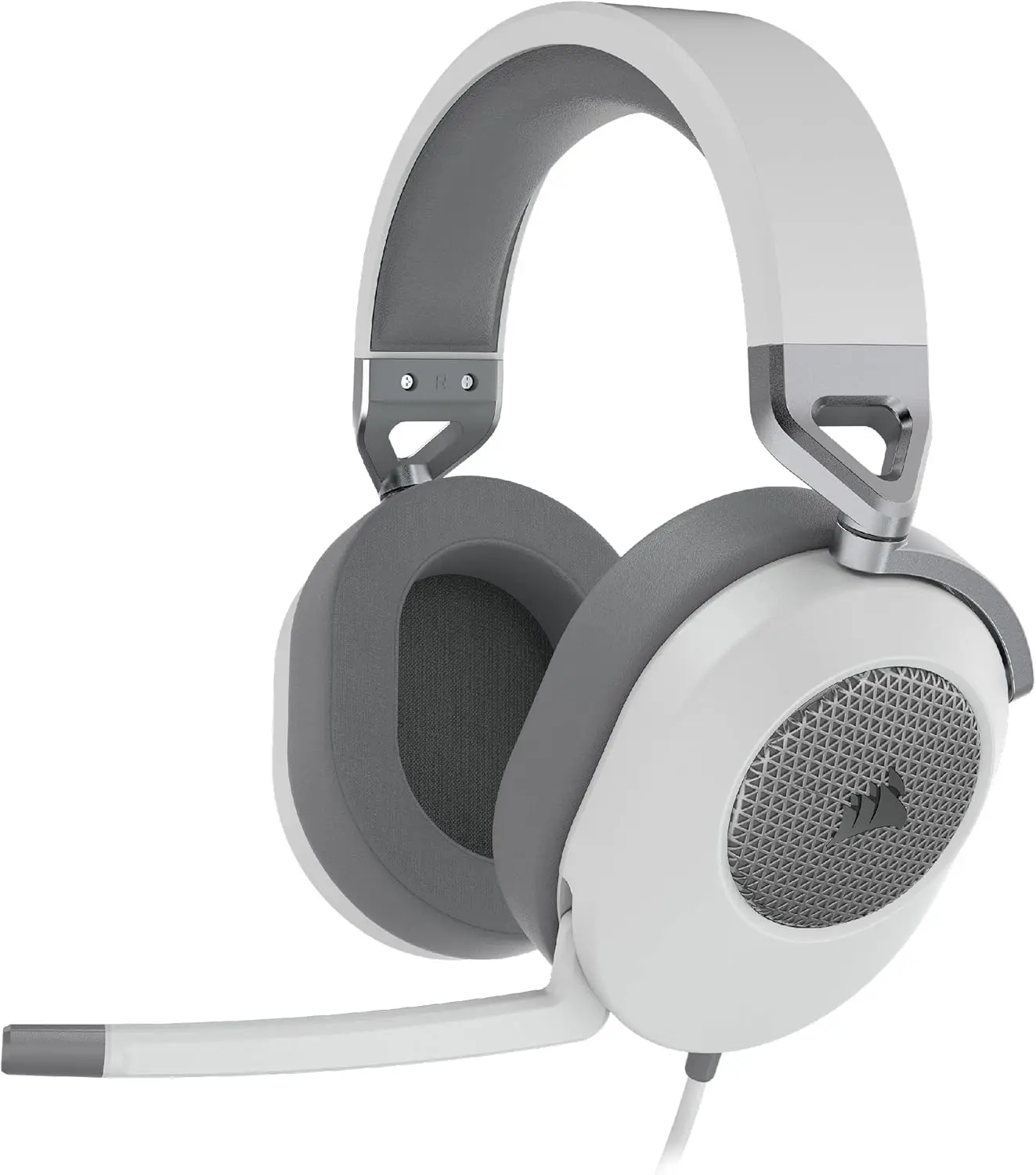 Corsair HS65 Surround Multiplatform Wired Gaming Headset White CA-9011271-NA