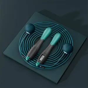 2 in 1 Counting Skipping Rope, Wireless Smart Counting Jump Rope, Adjustable Ropes, Fitness Equipment for Home Gym Workout, Exercise Equipment for Adult Students, Valentine's Day Gift, Training