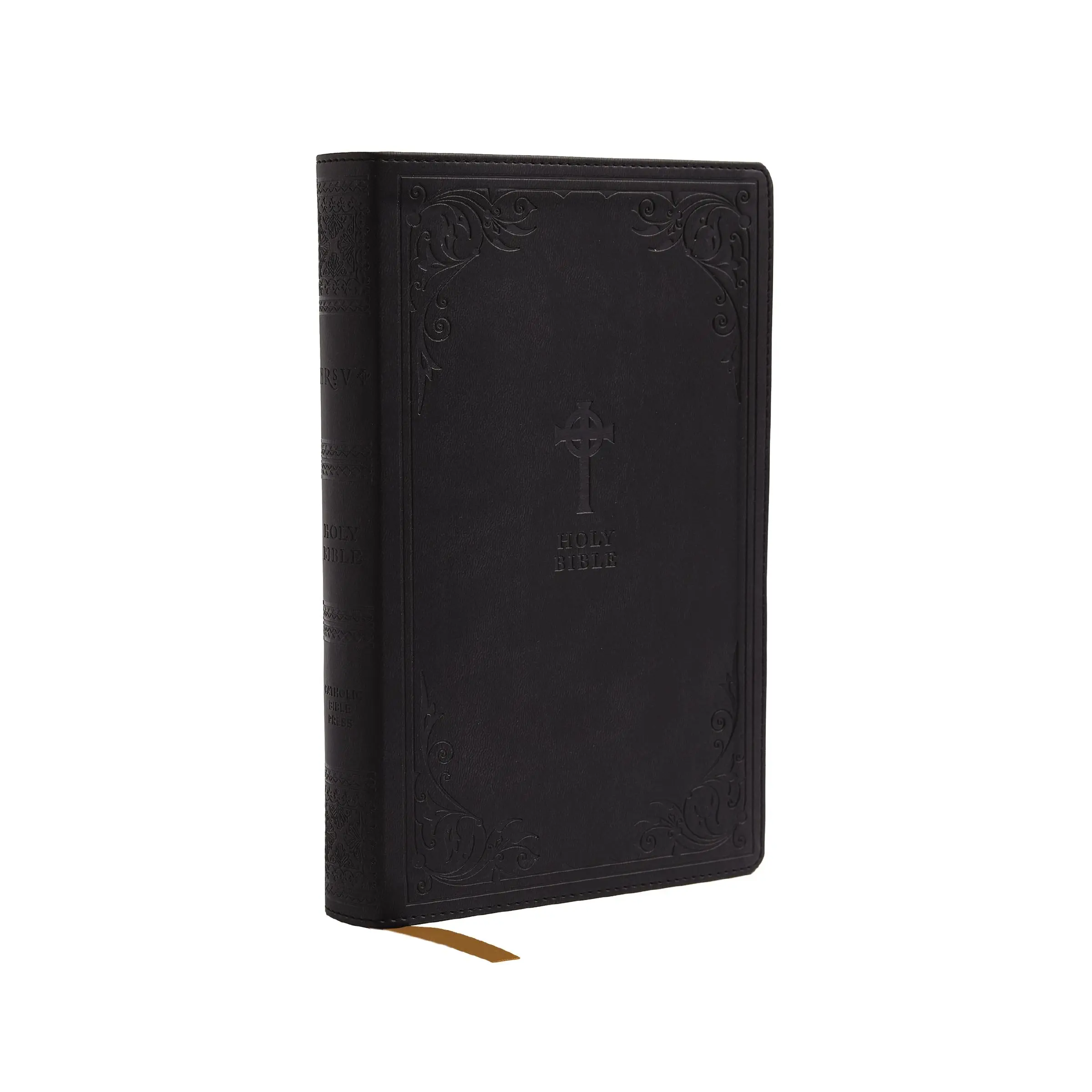 NRSV Catholic Edition Gift Bible, Black Leathersoft (Comfort Print, Holy Bible, Complete Catholic Bible, NRSV CE): Holy Bible by Catholic Bible Press [Leathersoft Book]