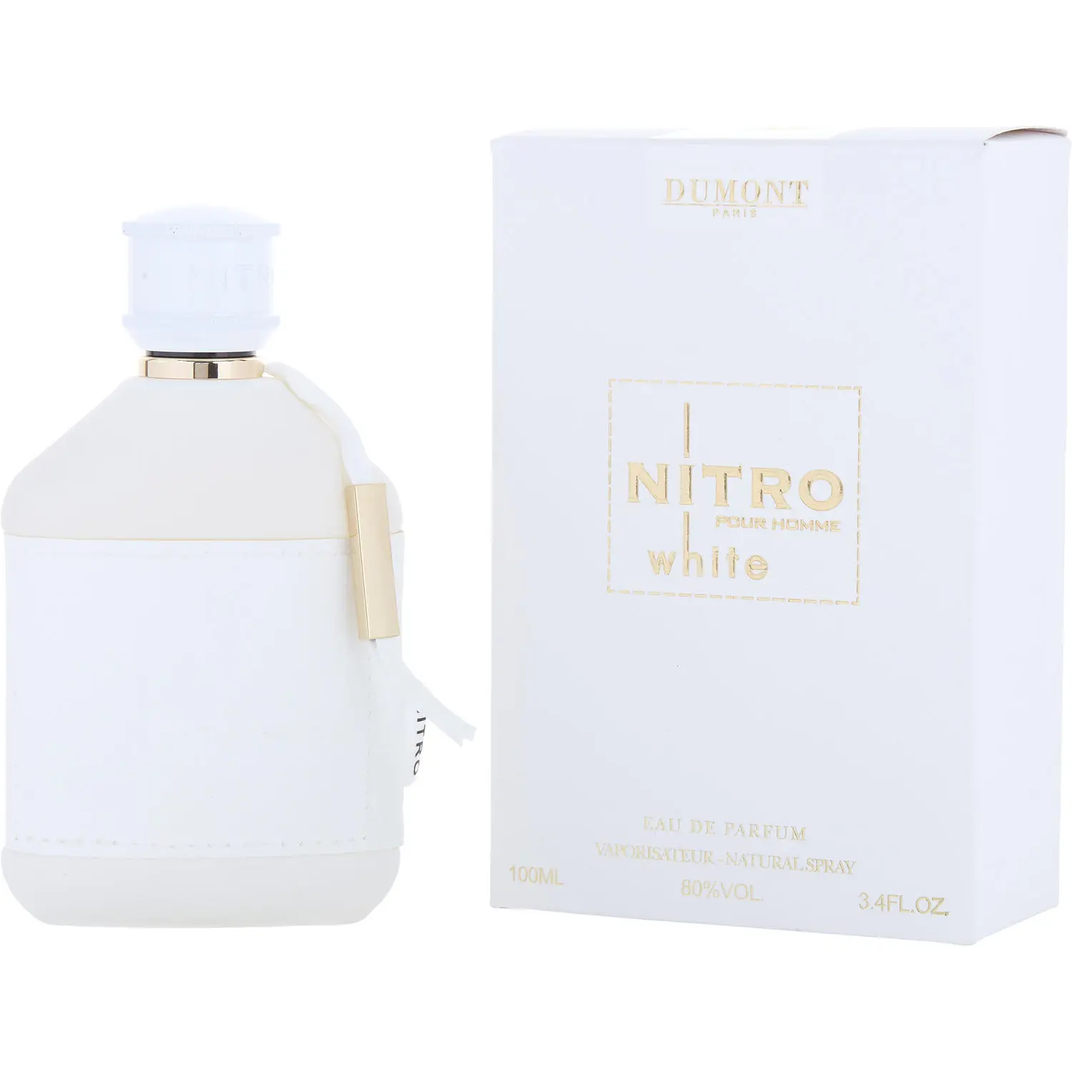 Nitro White Pour Homme, Dumont Paris Eau De Parfum, Men's Fragrance Spray