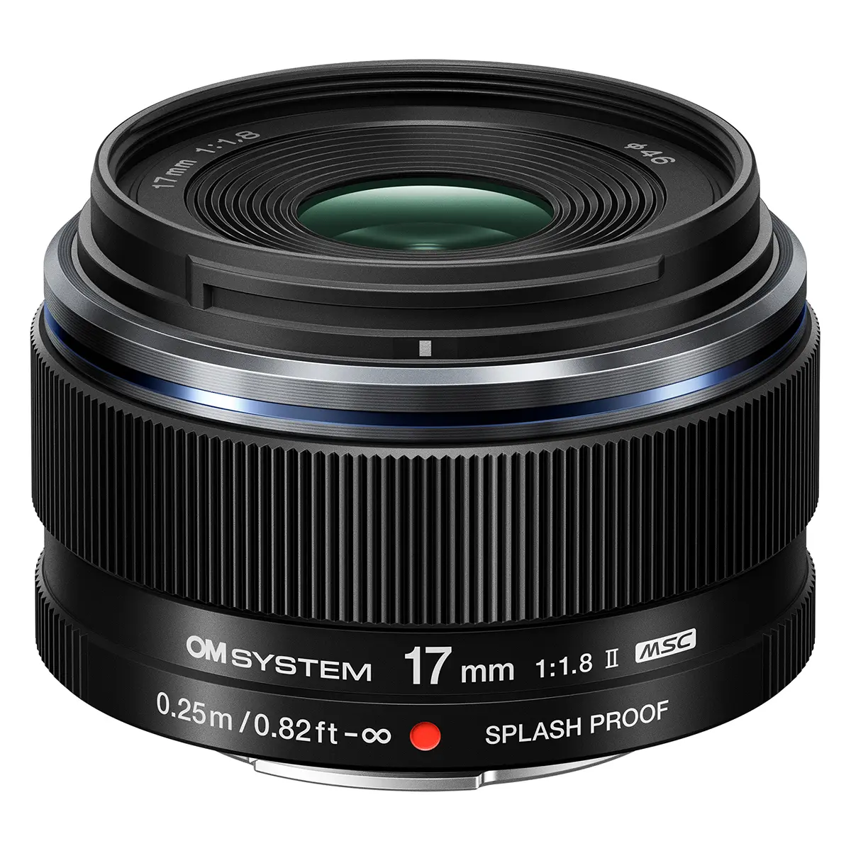 OM SYSTEM M.Zuiko Digital 17mm f/1.8 II Lens for Micro Four Thirds
