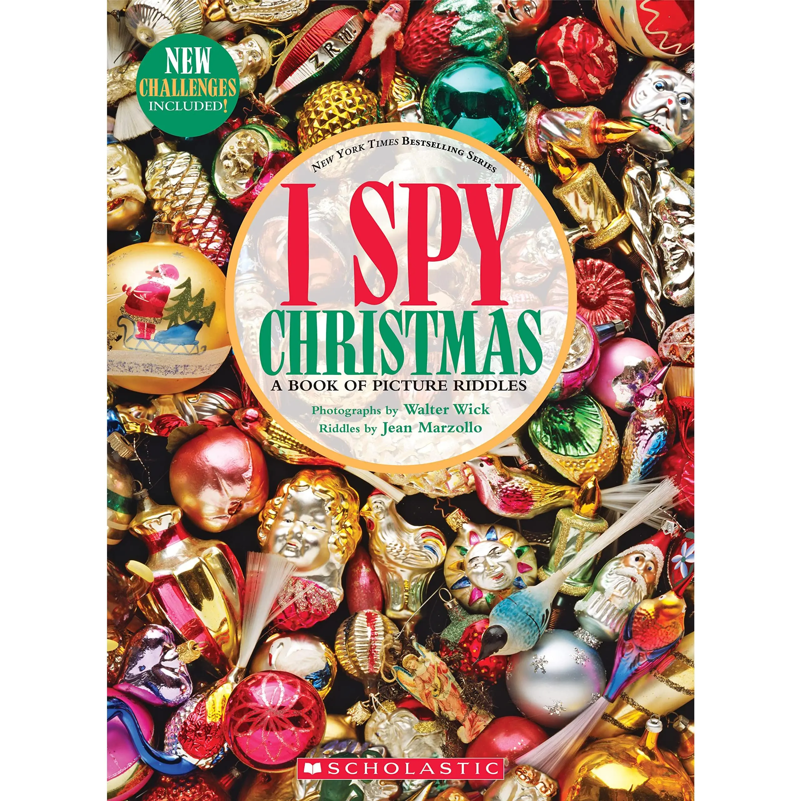 I Spy Christmas: A Book of Picture Riddles -- Jean Marzollo - Hardcover