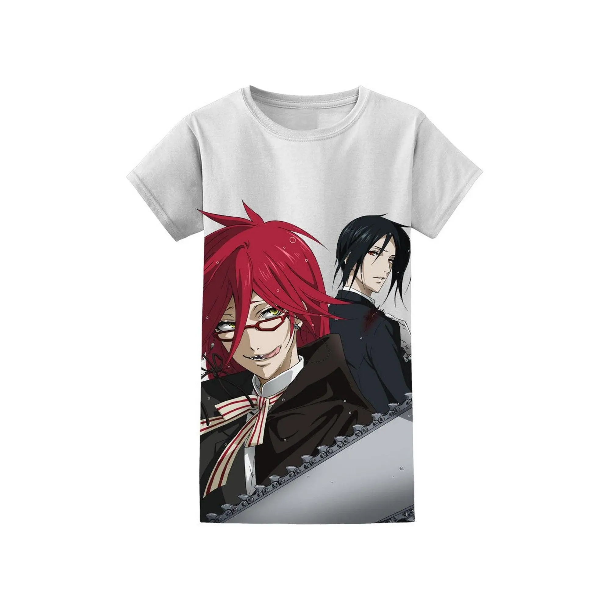 Black Butler - Grell Sutcliff & Sebastian Michaelis Full Jrs T-Shirt