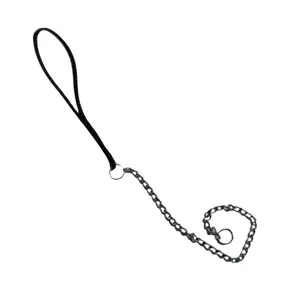 Leather Choker Chain Show Lead  488