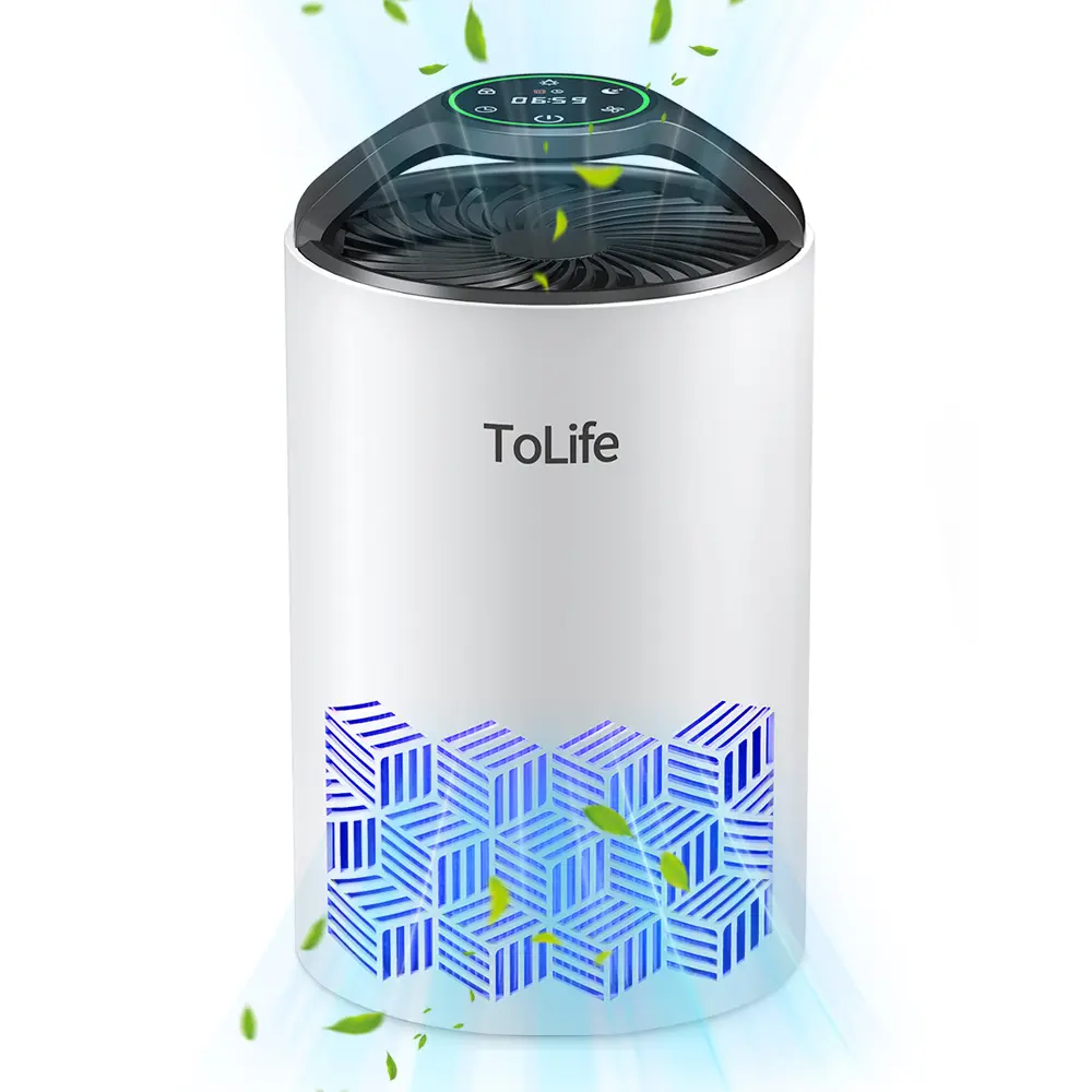 Tolife TZ-K1 Air Purifier Kills most Viruses Allergens/Dust/Germs GONE! Silent Baby-Safe Design Pet-Friendly | Limited Stock! Shop Now!