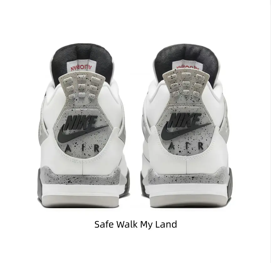 Smooth Leather & Breathable Mesh Athletic Shoes Air Cushion Casual Footwear