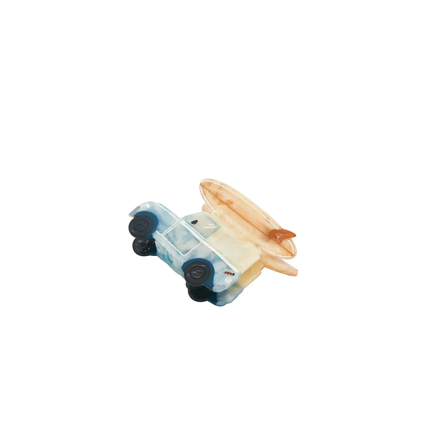 Solar Eclipse x Revolve Hand-Painted Vintage Car Claw Clip