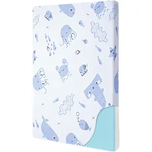 Pack and Play Mattress,38"x26" Dual Sided Premium Memory Foam Pack N Play Mattresses,Baby Mattress for Pack N Play with Breathable Removable Cover