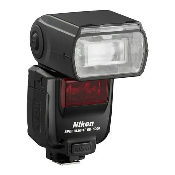 SB-5000 AF Multifunctional Speedlight Flash (Black) - Portable, Adjustable, Hot Shoe-Radio Control Mount-Compatible Camera Accessory with Small Footprint for Nikon DSLR Cameras