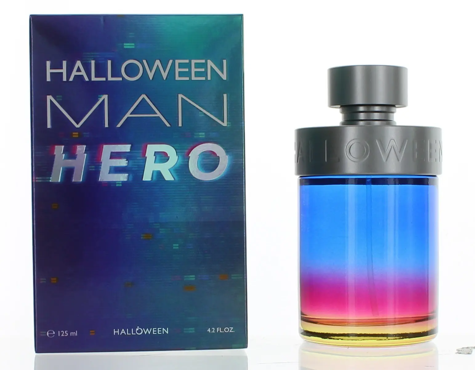 Halloween Man Hero by J. Del Pozo - 4.2 oz EDT Spray for Men, Halloween-Themed Fragrance with Lemon, Grapefruit, Lavender, Ginger Notes, Middle Notes Sea Notes, Lavender, Sage