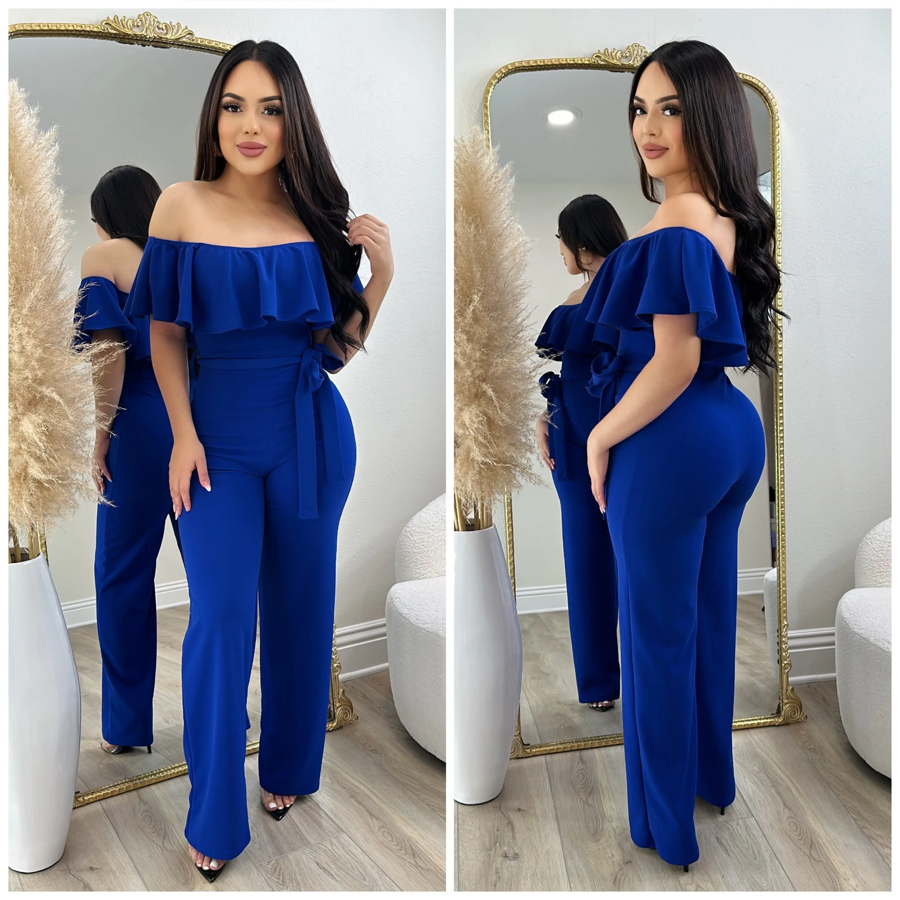 Valeria Jumpsuit (Royal Blue)