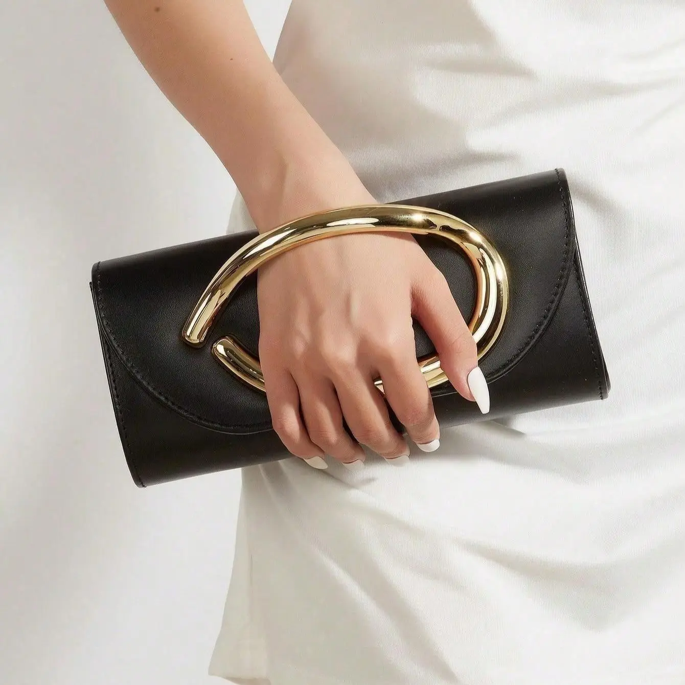 Retro Vintage Solid Color Clutch 2026,  All-Match Carry On Purse Stylish PU Crossbody Bag Shoulderbag Wallet for Women Handbag Dinner Bag for Wedding, Party, Prom, Dinner