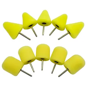 Renegade Products | 1/8" Shank Foam Polishing Bits – 5 Pack for Wheels, Spokes & Tight Areas