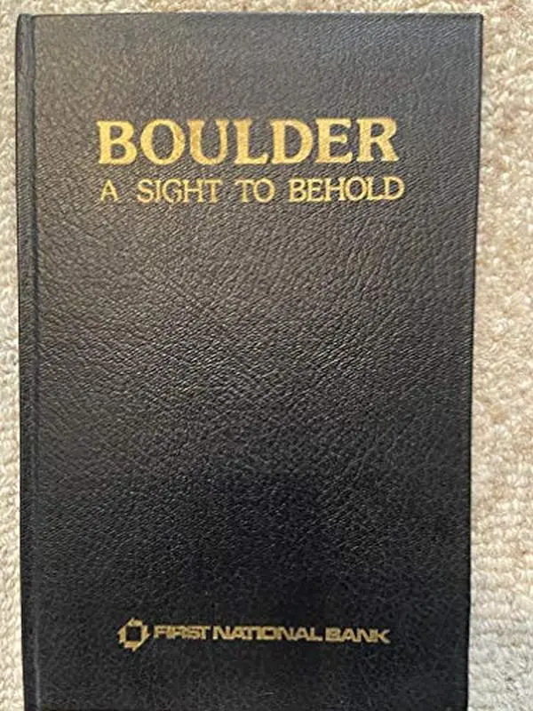 USED-Boulder, a sight to behold: Guidebook by Donald D Runnells (Paperback)