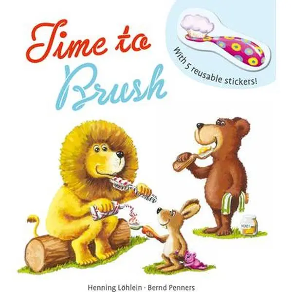 Time to Brush -- Bernd Penners - Board Book
