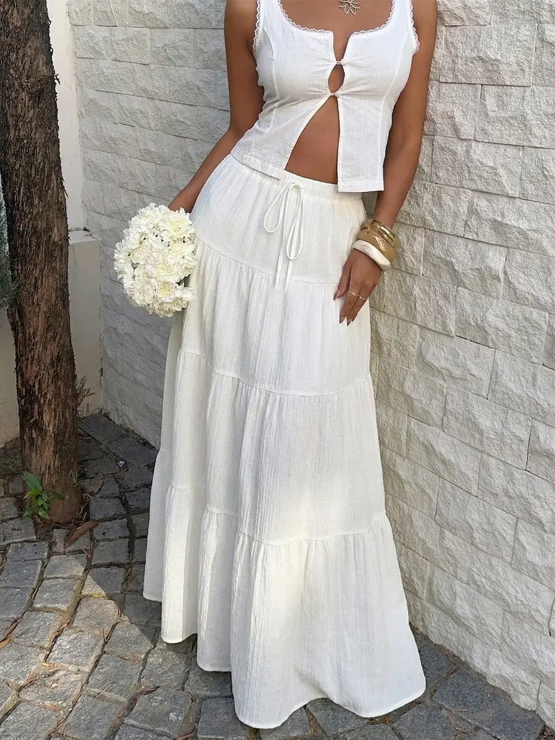 long flowy dress outfits - TikTok Shop