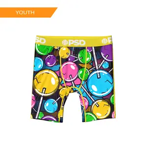 PSD Youth Boys Lollies Boxer Brief - Soft, Breathable and Comfortable Stretch Underwear